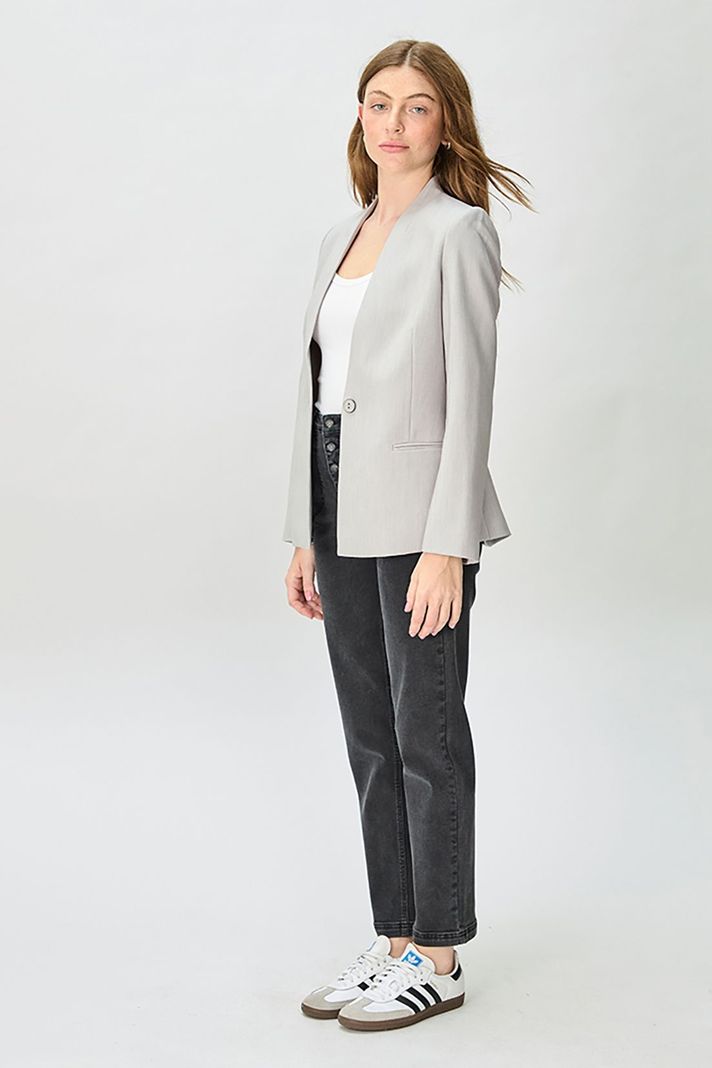 Blazer Liso Gris iO 16020125056113-2