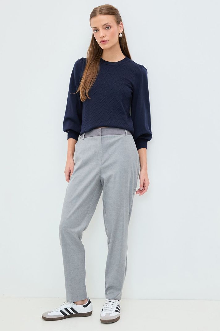 Pantalon Liso Gris 11020125055113-0