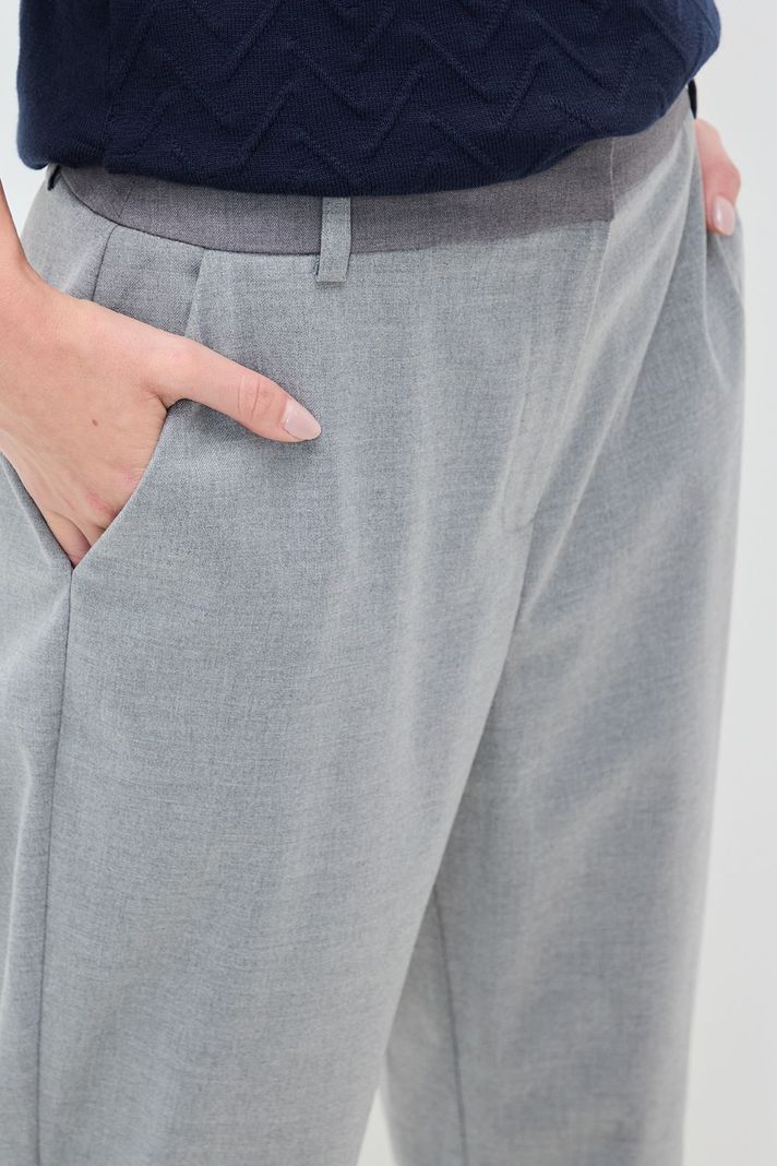 Pantalon Liso Gris 11020125055113-1