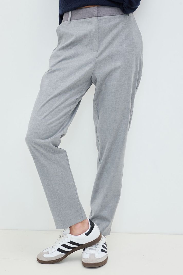 Pantalon Liso Gris 11020125055113-2