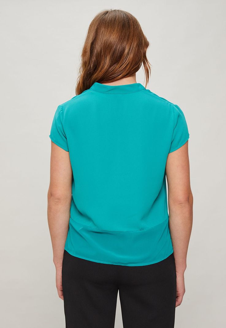 Blusa Con Transparencia Calipso Ash 14007124005217-4