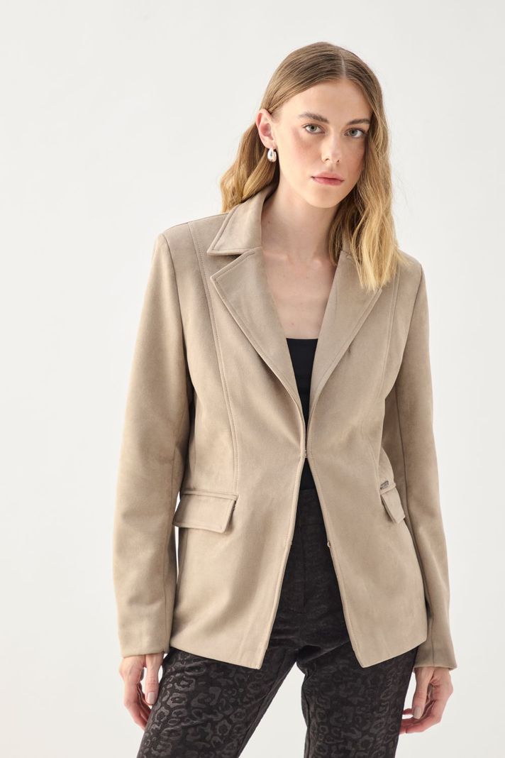 Blazer Liso Avellana 16007125052126-4
