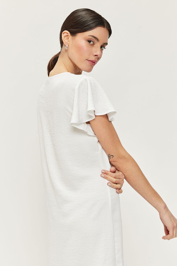 Vestido Liso Blanco Ash 13007224007105-1