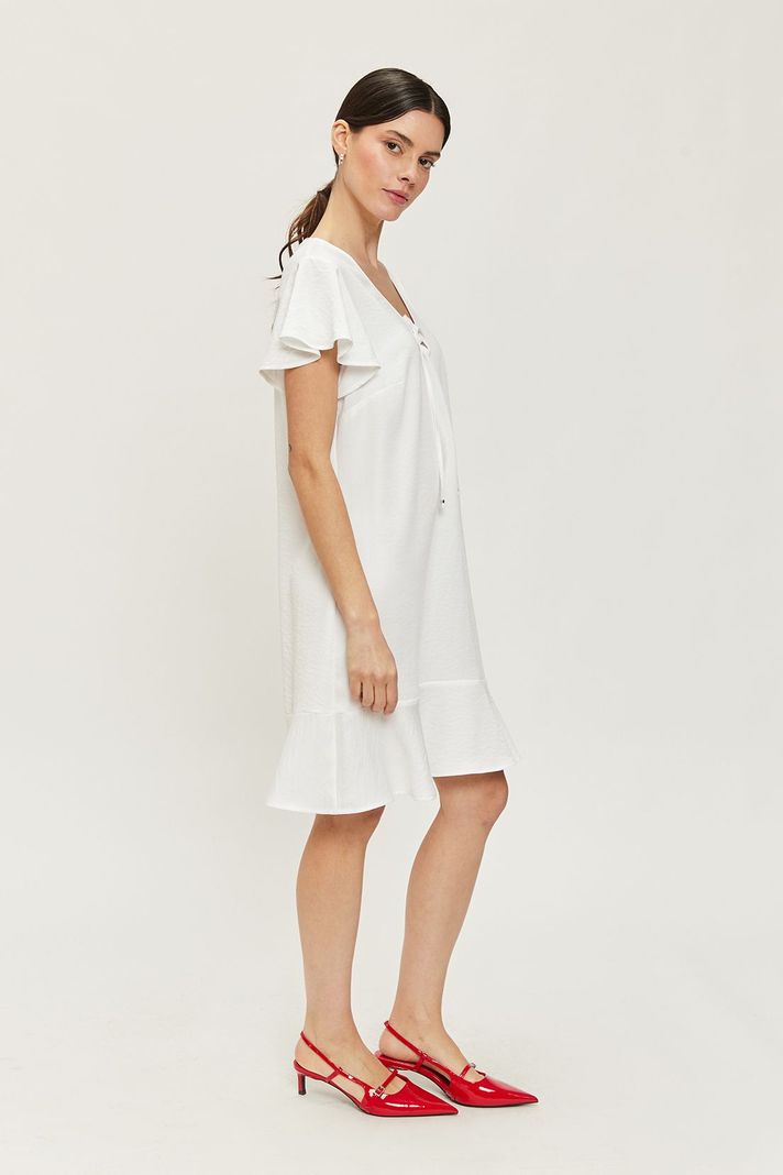 Vestido Liso Blanco Ash 13007224007105-3