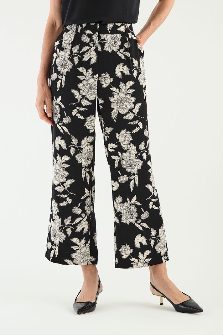 Pantalon Estampado Negro Ma Griffe 11102125050102-1