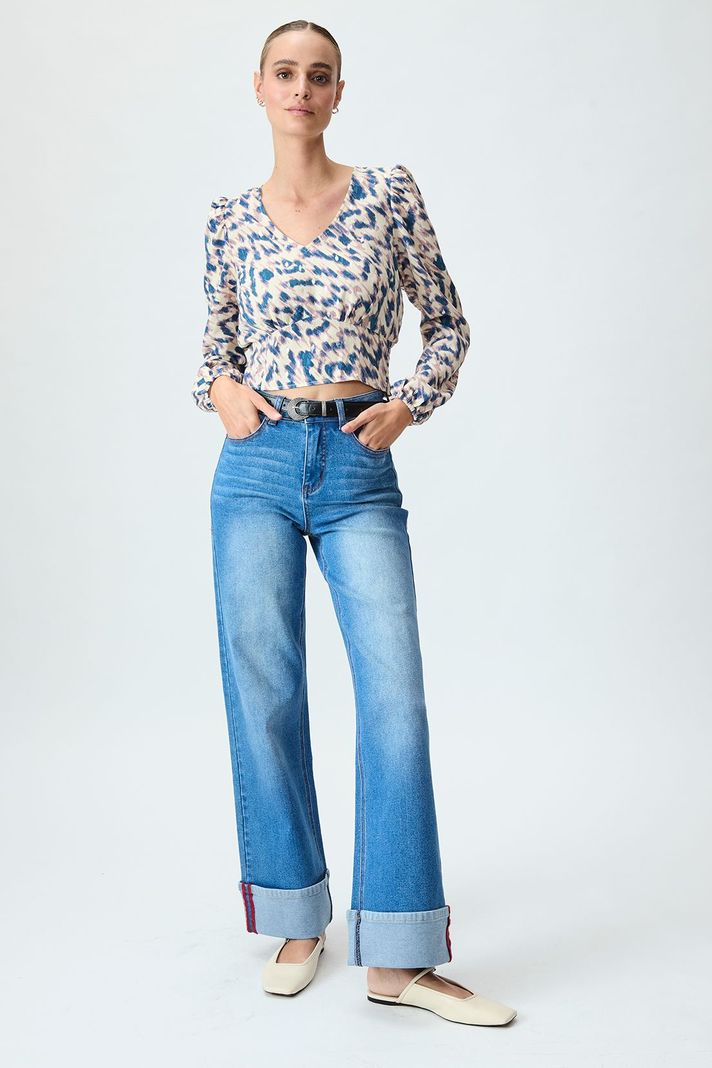 Blusa Fantasia Beige iO 14120125054106-4