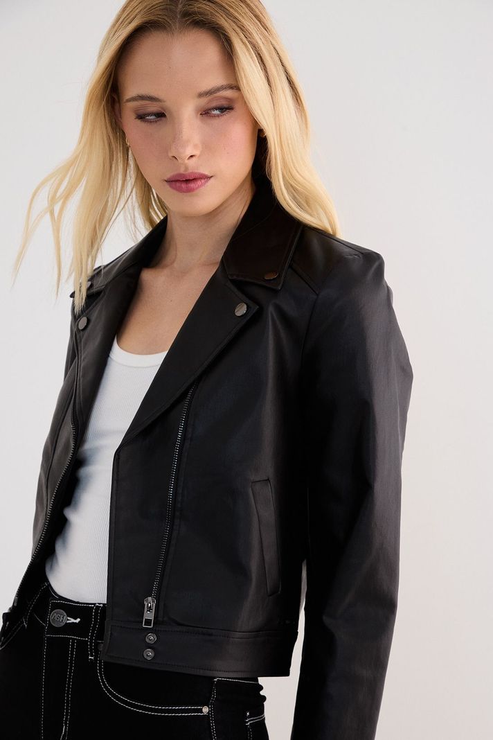 Chaqueta Biker Lisa Negro 17507125055102-1