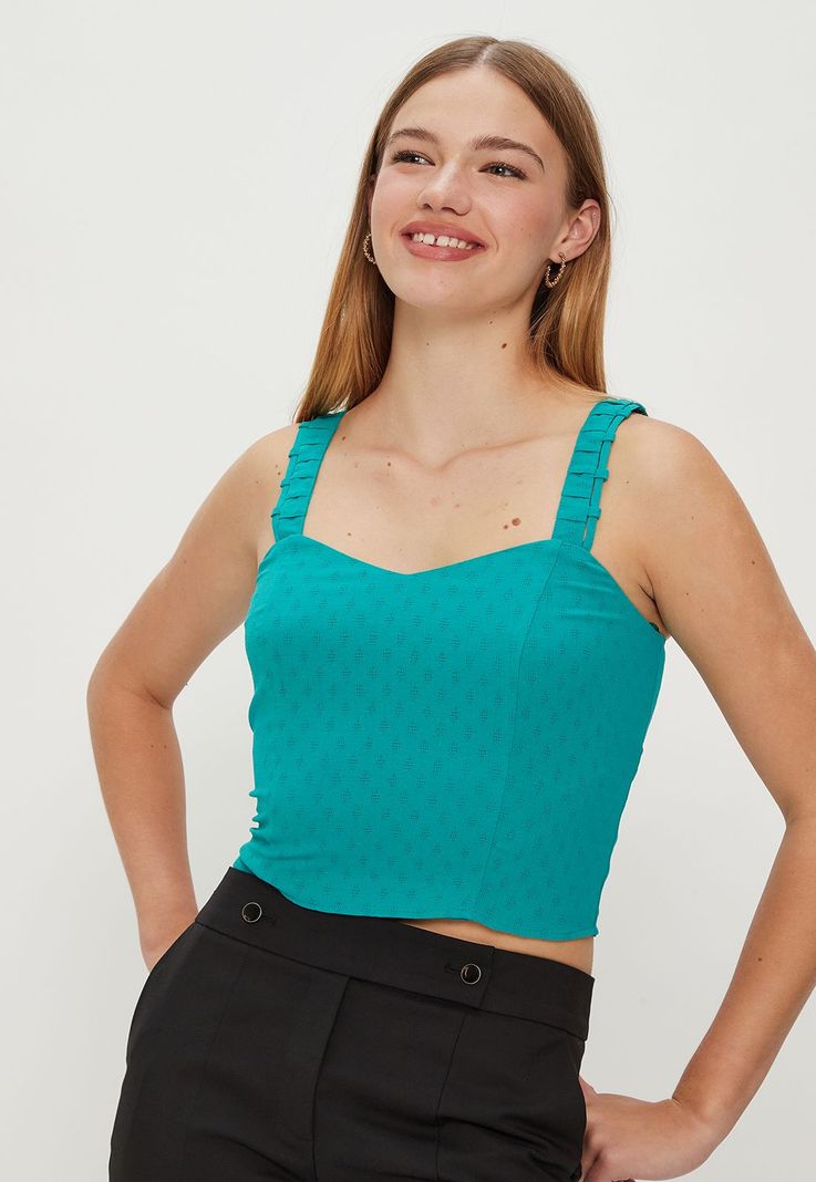 Blusa Lisa Verde iO 14020124052217-2