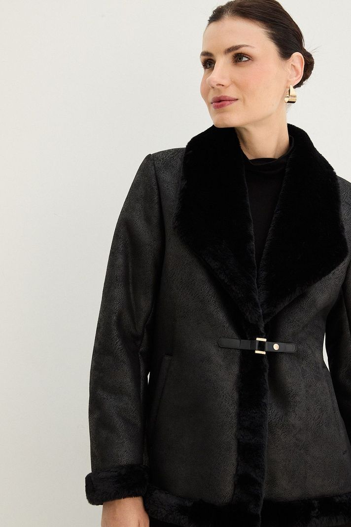 Chaqueta De Bonded Negro 17502125006102-1