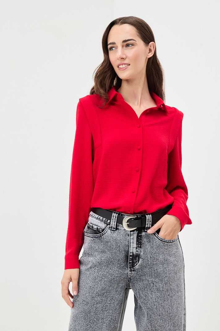 Blusa Lisa Rojo 14020125014103-0