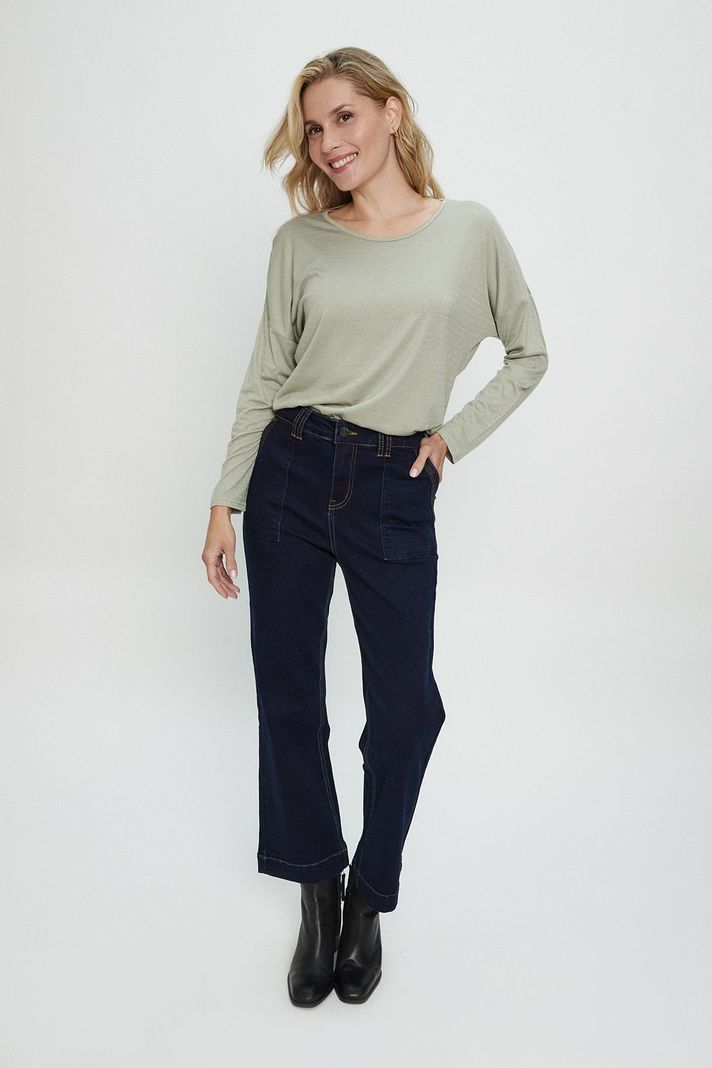 Polera Lisa Verde Ma Griffe 14202224050117-1