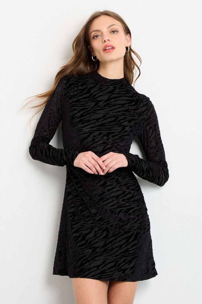 Vestido Corto Negro iO 13120225050102 XS
