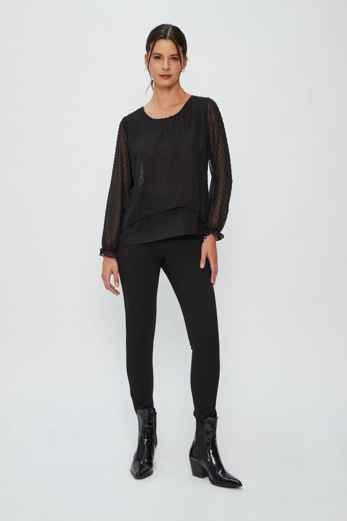 Blusa Lisa Negro Ash 14007124013102-0