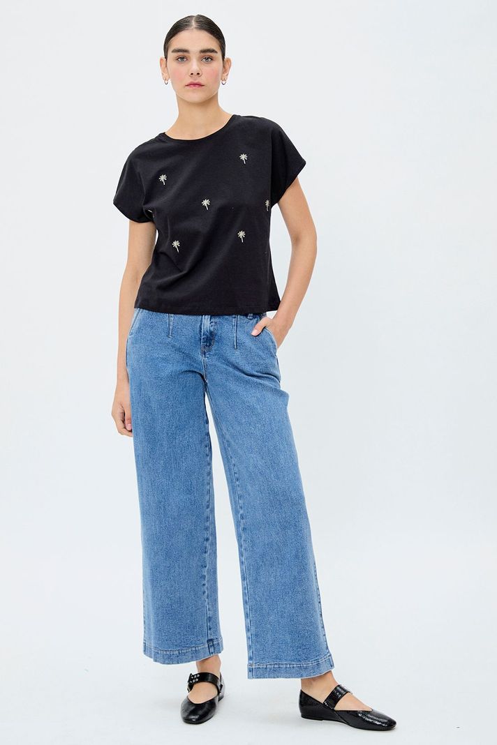 Polera Lisa Negro iO 14204224038102-4