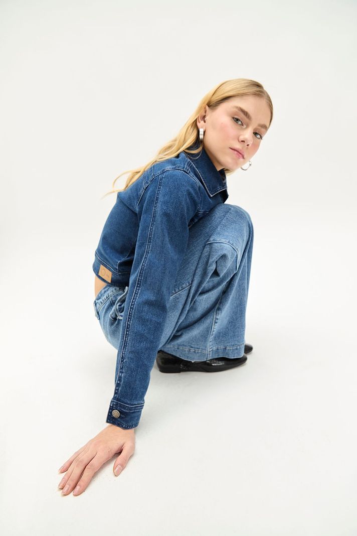 Chaqueta Mezclilla Azul iO 17820224001104-1