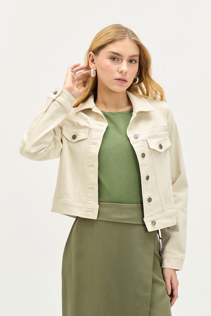 Chaqueta Mezclilla Crudo iO 17820224001105-0