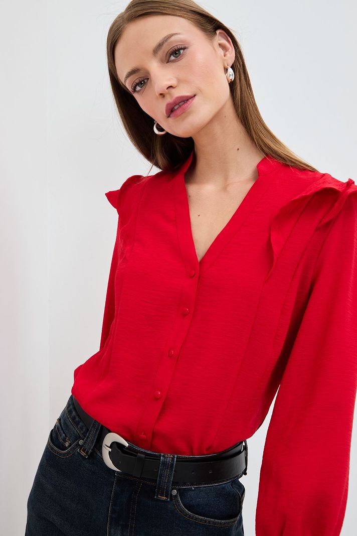 Blusa Lisa Rojo 14020125066103-1