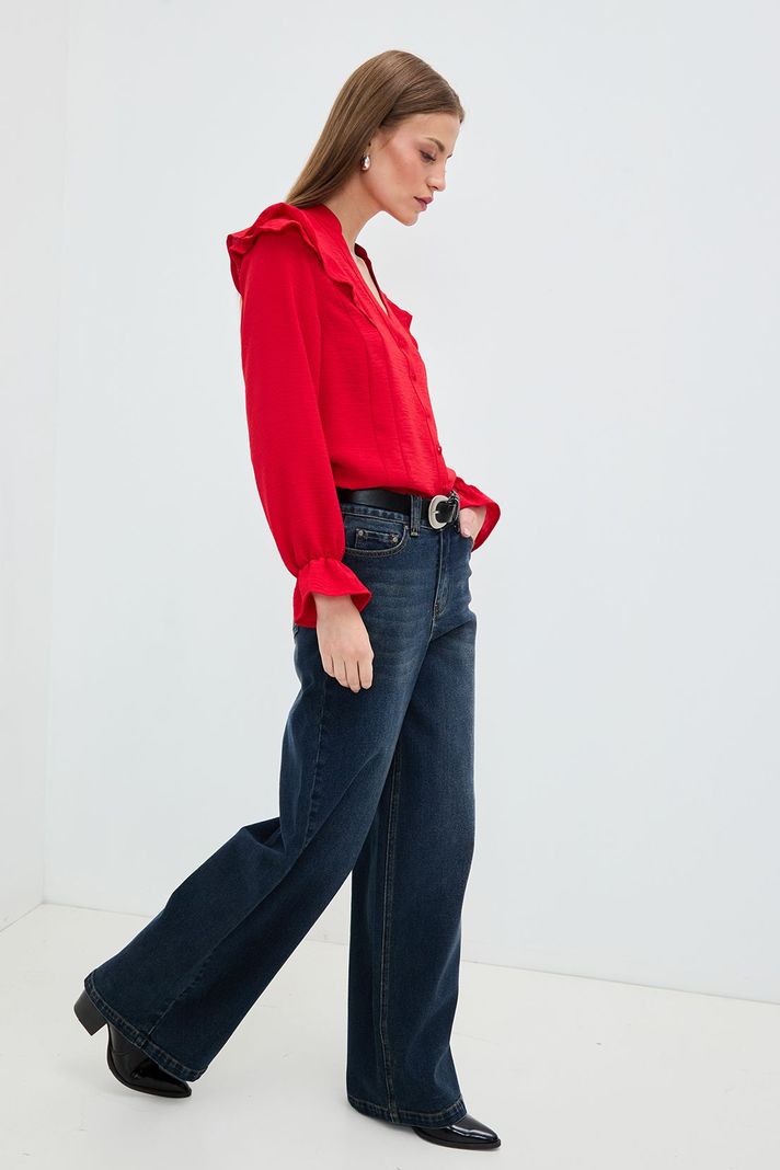 Blusa Lisa Rojo 14020125066103-4