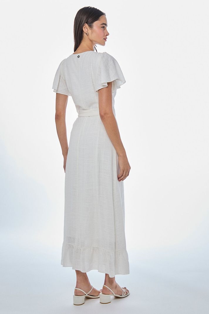 Vestido Liso Largo Crudo iO 13420224052105-3