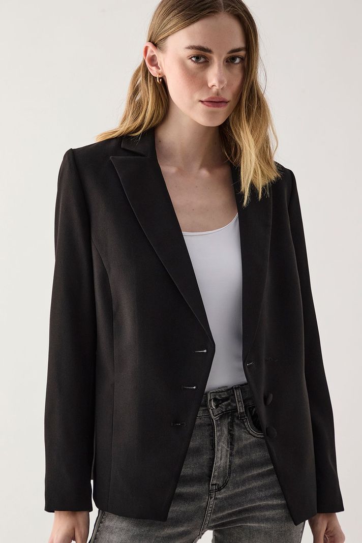 Blazer Liso Negro 16007125005102-4