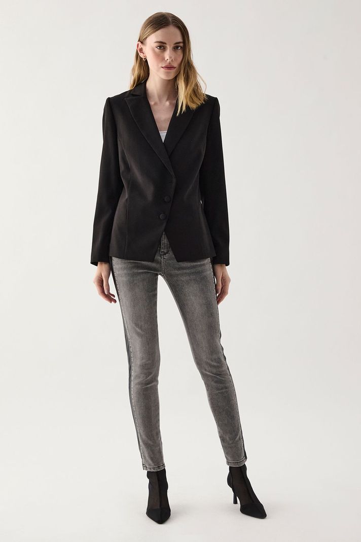 Blazer Liso Negro 16007125005102-0