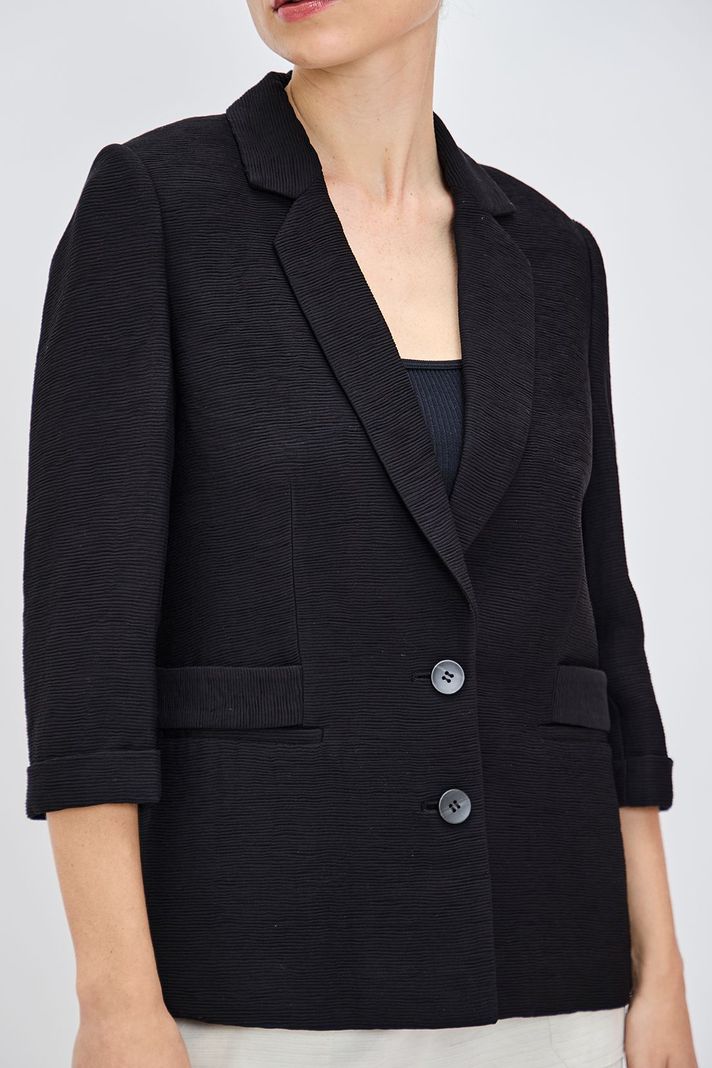 Blazer Liso Negro iO 16020224055102-1