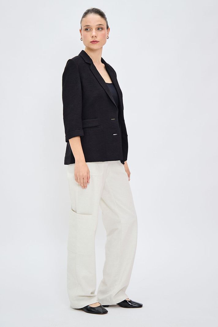 Blazer Liso Negro iO 16020224055102-2