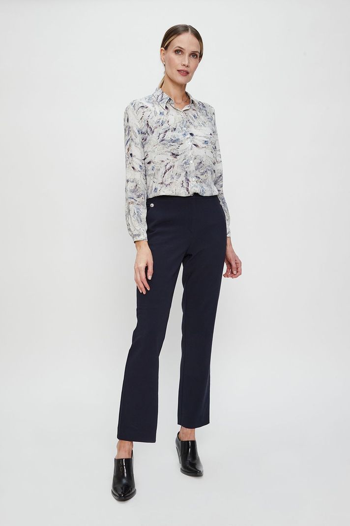 Pantalon Liso Azul Ma Griffe 11002224051104-0