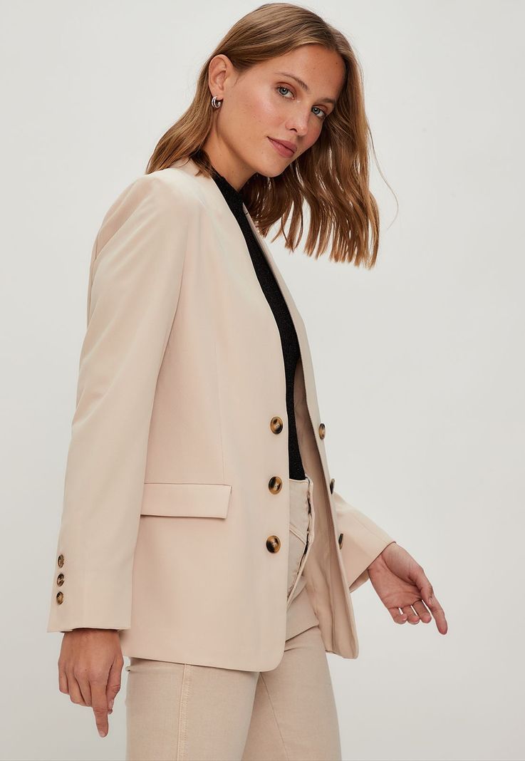 Blazer Liso Beige iO 16020224001106-3