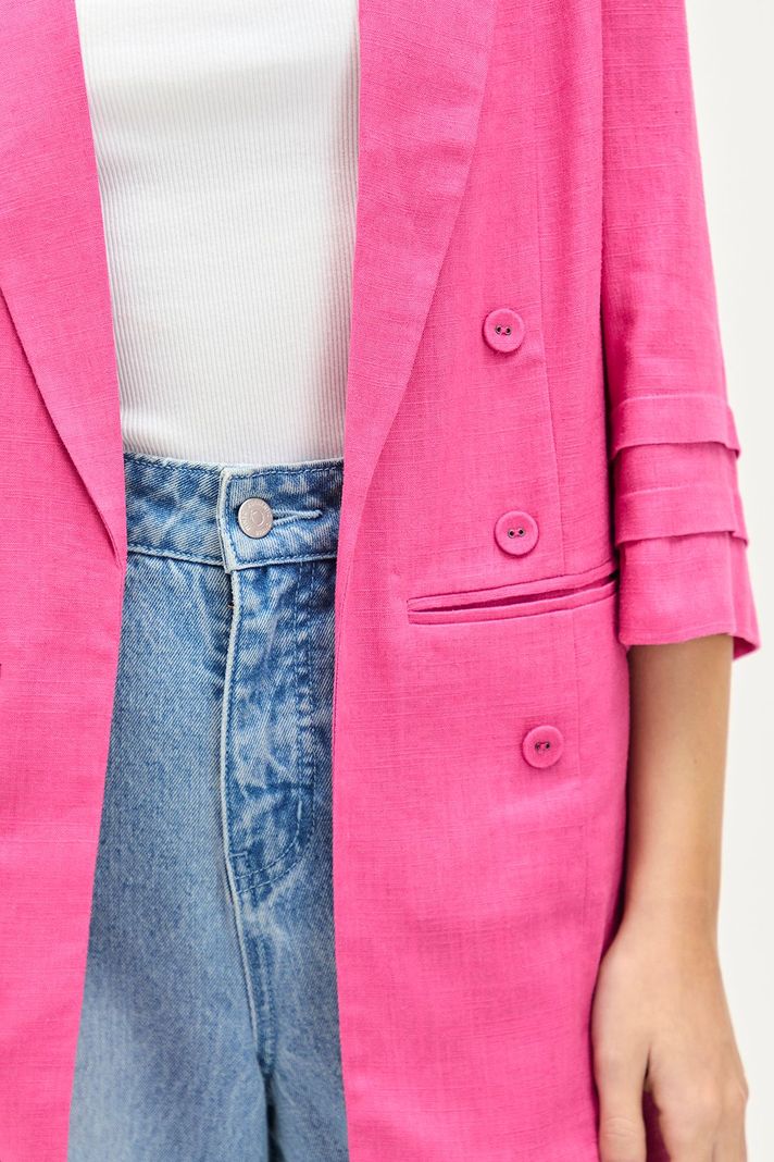 Blazer Liso fucsia iO 16020224056116-1