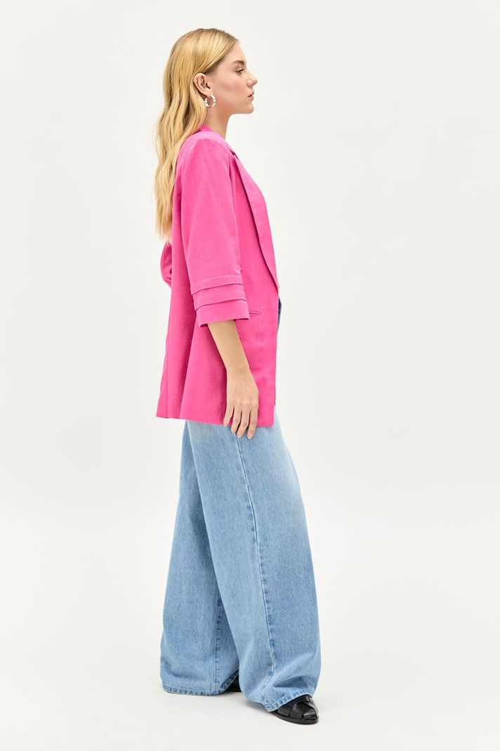 Blazer Liso fucsia iO 16020224056116-3