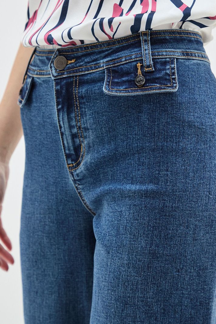 Jeans Wide Azul Ma Griffe 11302125002104-2
