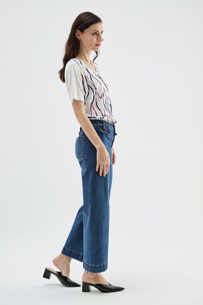 Jeans Wide Azul Ma Griffe 11302125002104-3
