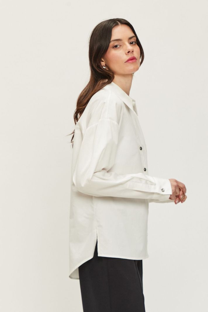 Blusa Camisera Lisa Blanco Ash 14007224056105-3