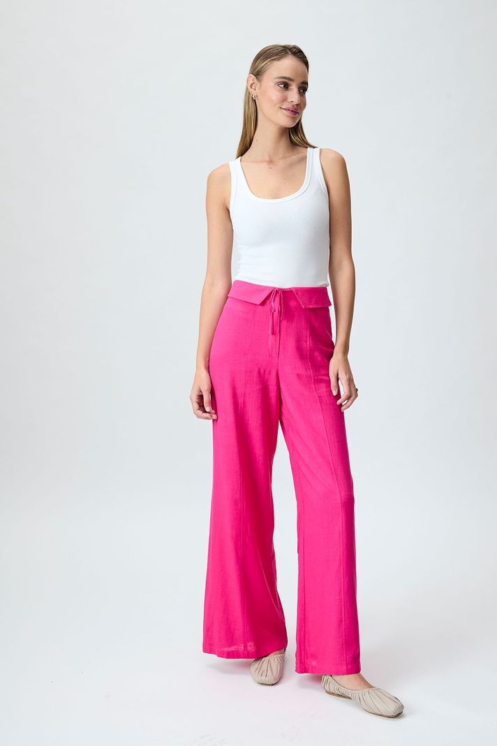 Pantalon Liso fucsia iO 11020125051116-0