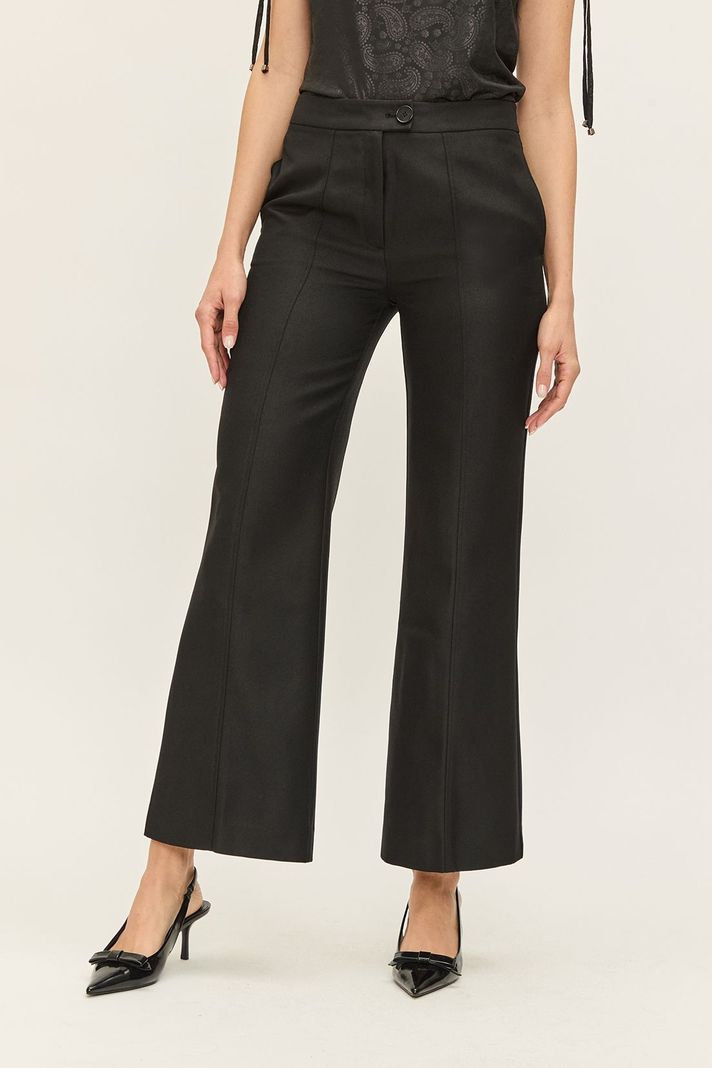 Pantalon Liso Flare Negro Ash 11007224059102-1