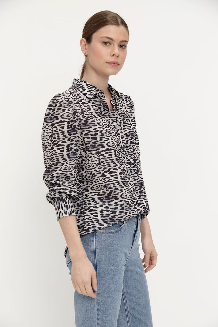 Blusa Lisa Negro Ash 14104224002102-2