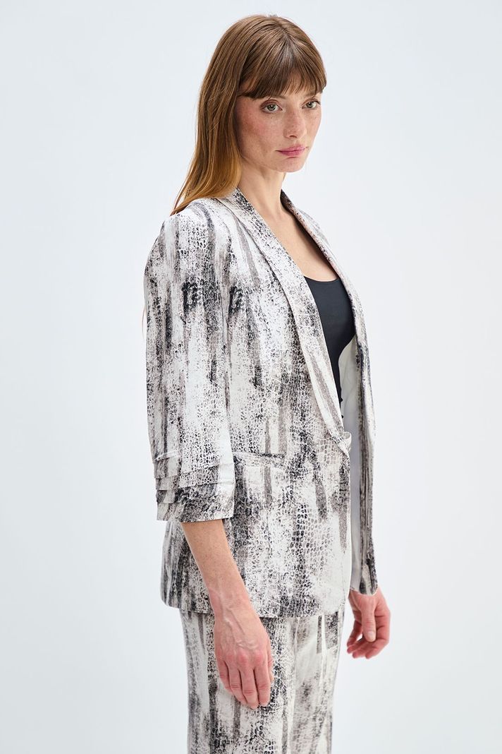 Blazer Estampado Negro Ash 16107224052102-3