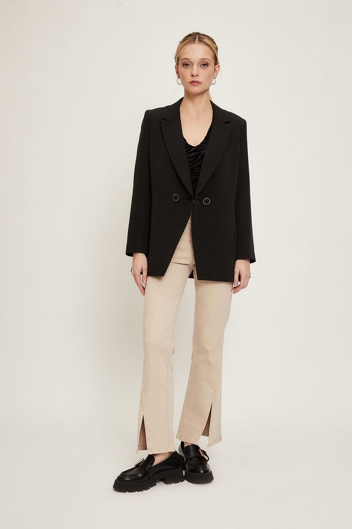 Blazer Liso Negro iO 16020224008102-2