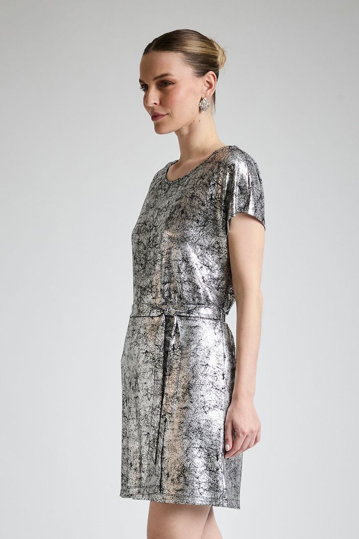 Falda Elasticada Silver Gris Ash 12007224052163-2