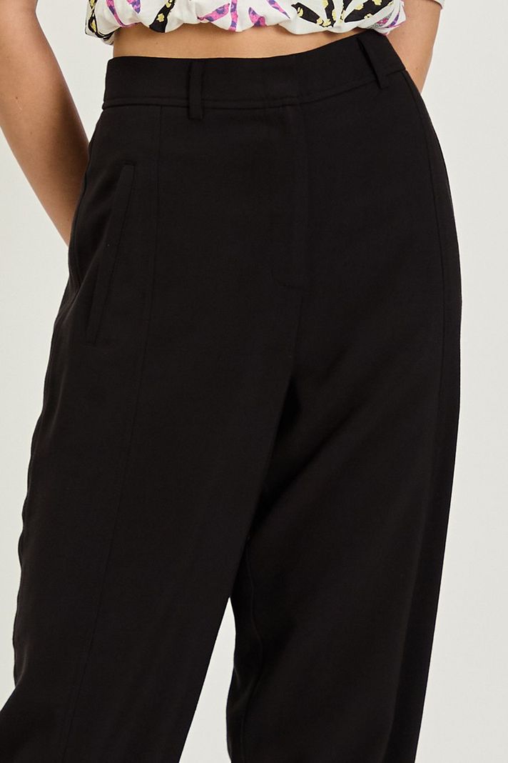 Pantalón Liso Negro 11020224022102-2