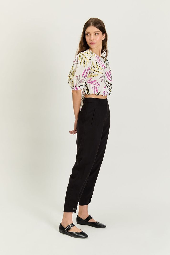 Pantalón Liso Negro 11020224022102-3