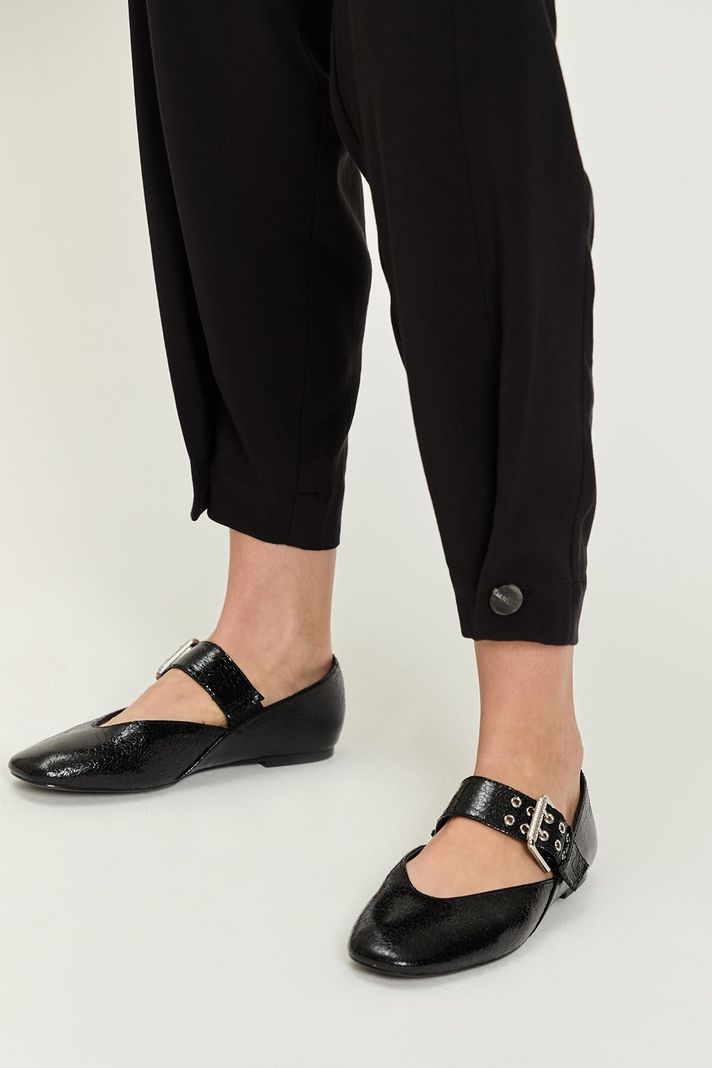 Pantalón Liso Negro 11020224022102-4