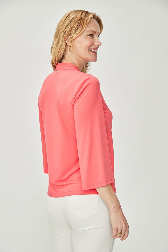 Polera Con Plizado coral Ma Griffe 14202224056133-4