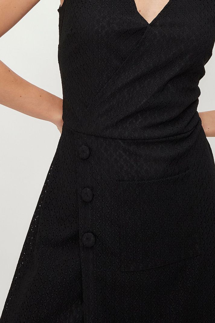 Vestido Liso Negro iO 13020224004102-1