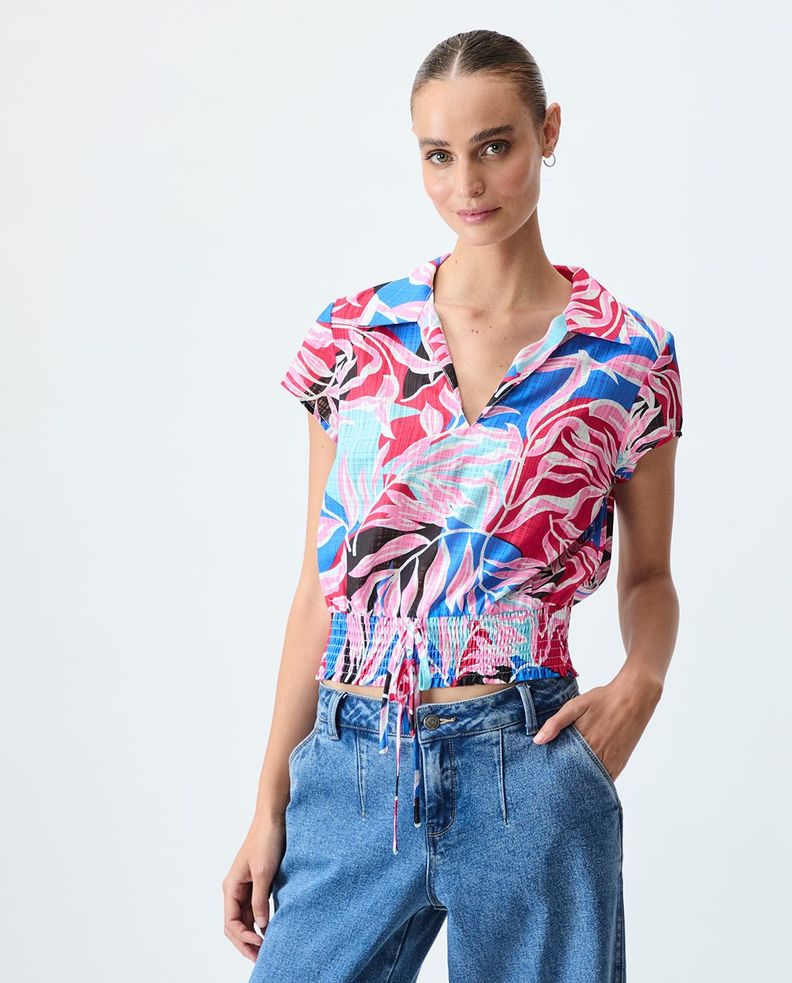 Blusa Fantasia fucsia iO 14120125051116-0