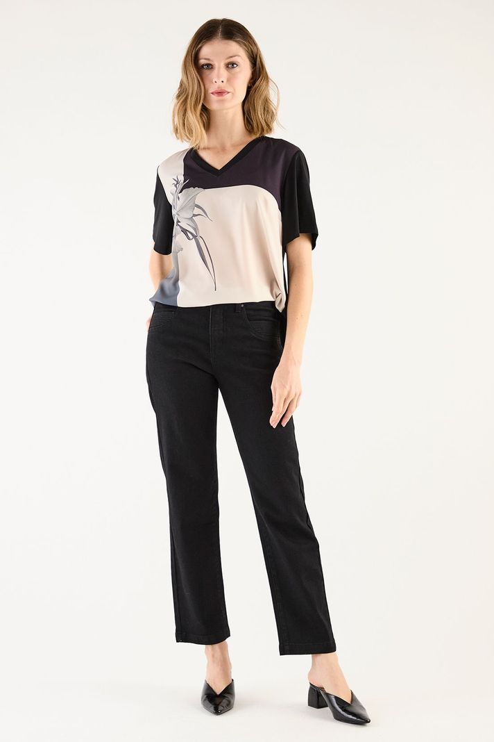 Polera Estampada Negro 14602125002102-4