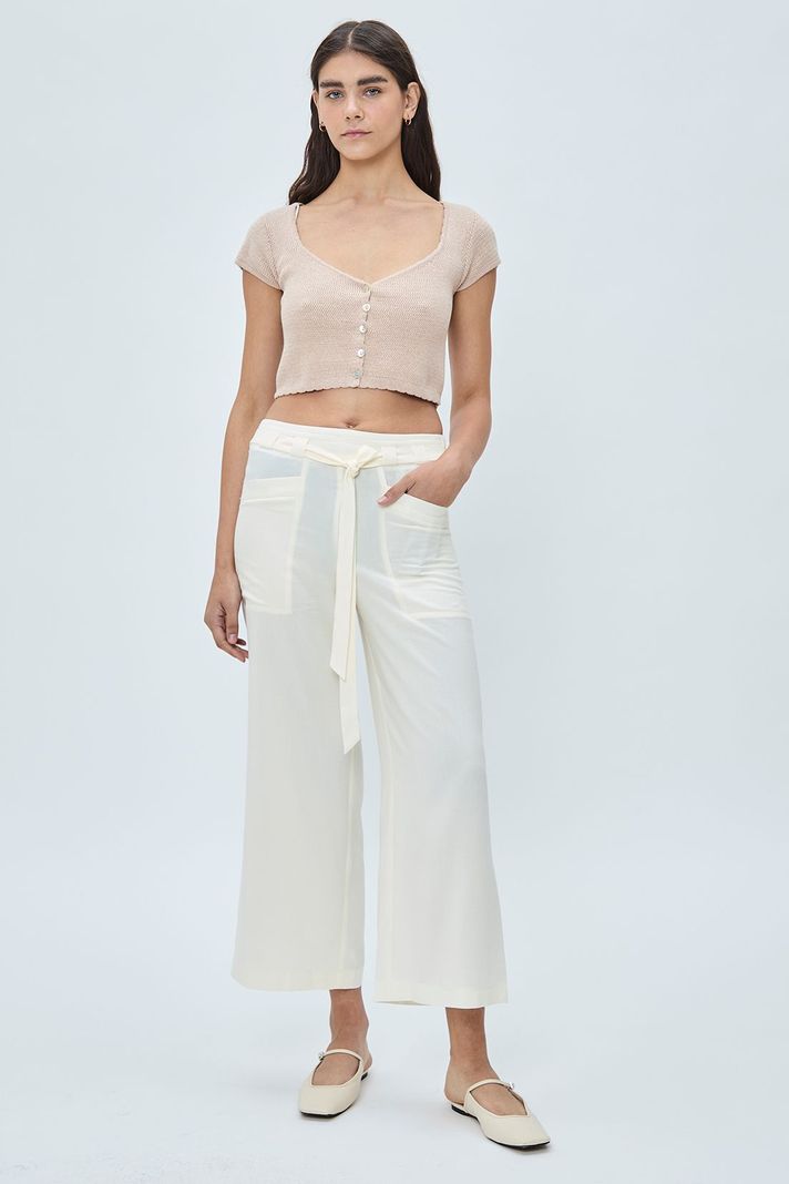 Pantalon Liso Crudo iO 11020224056105-0