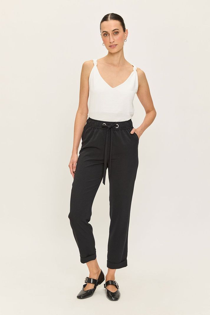 Pantalon Liso Negro Ash 11004224011102-0