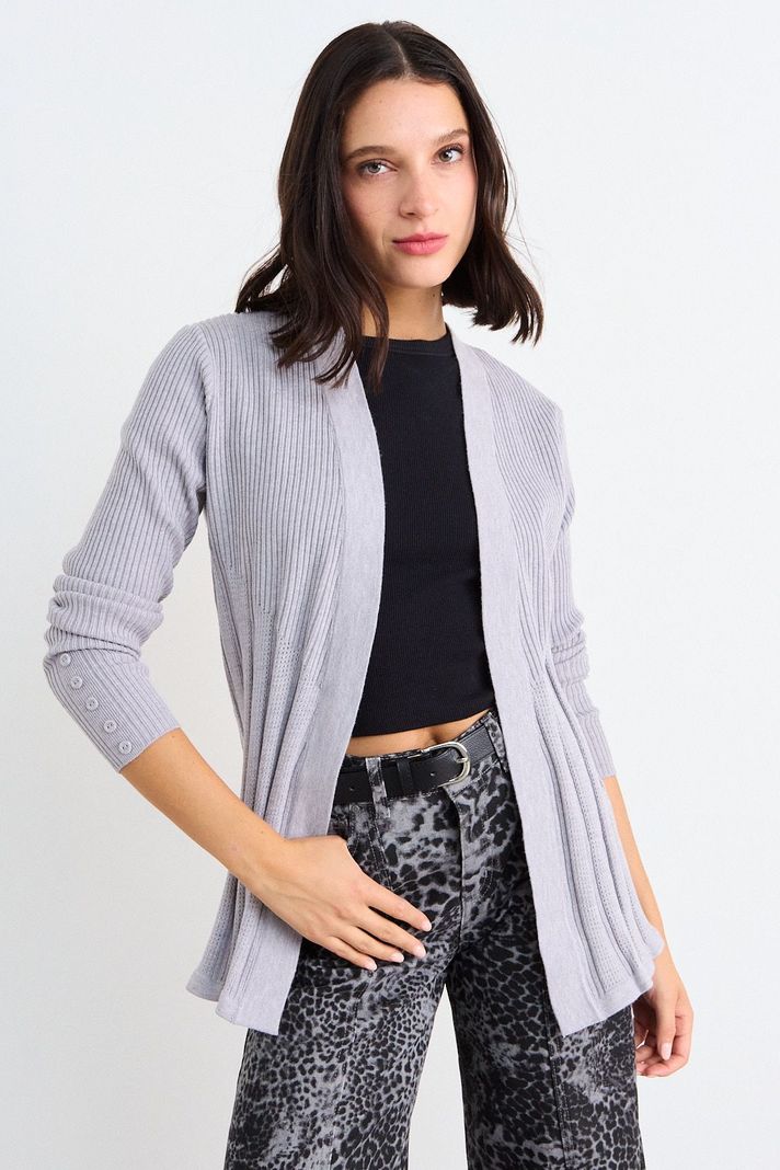 Chaleco Liso Gris iO 18020126010113